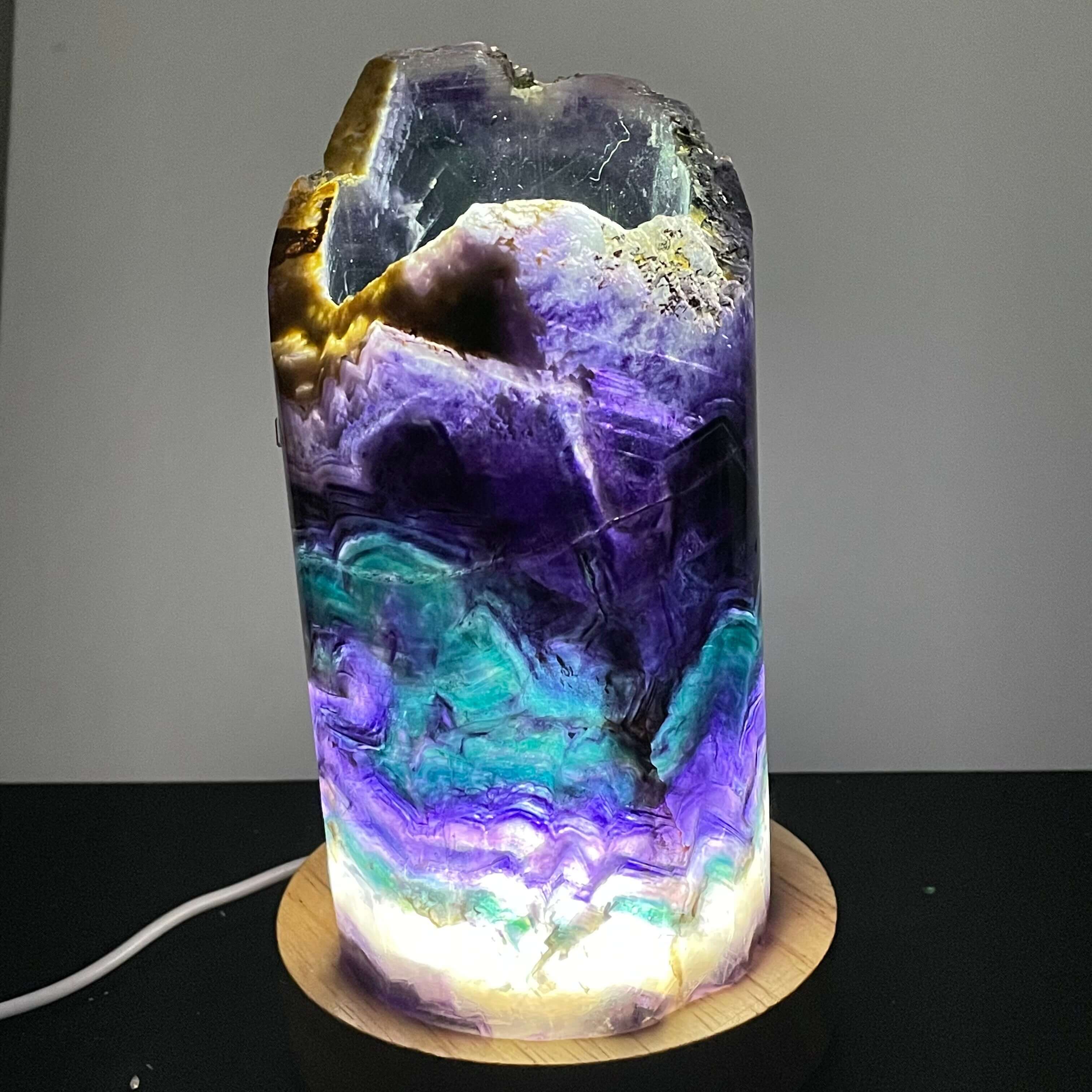 Regenbogen-Fluoritlampe