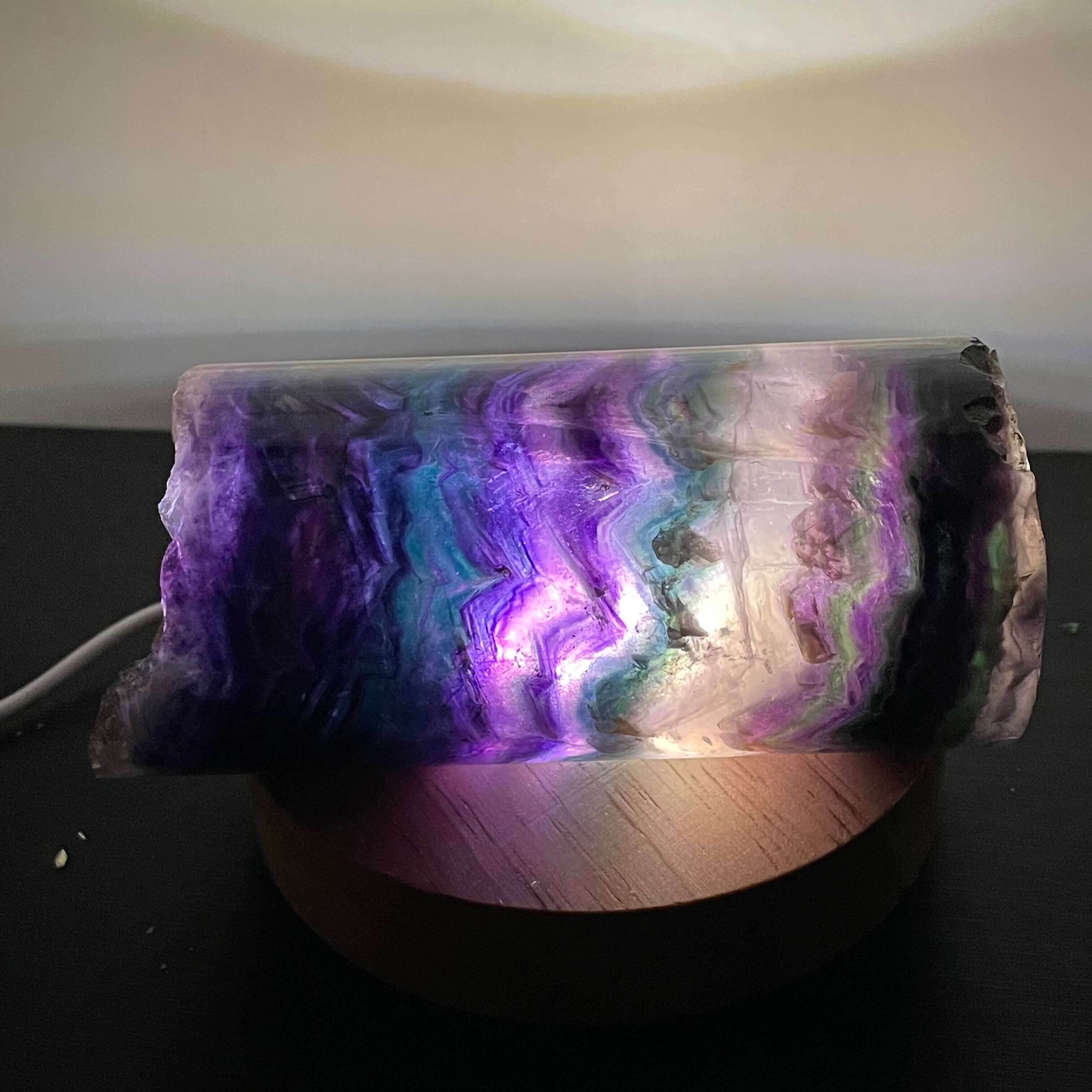 Regenbogen-Fluoritlampe