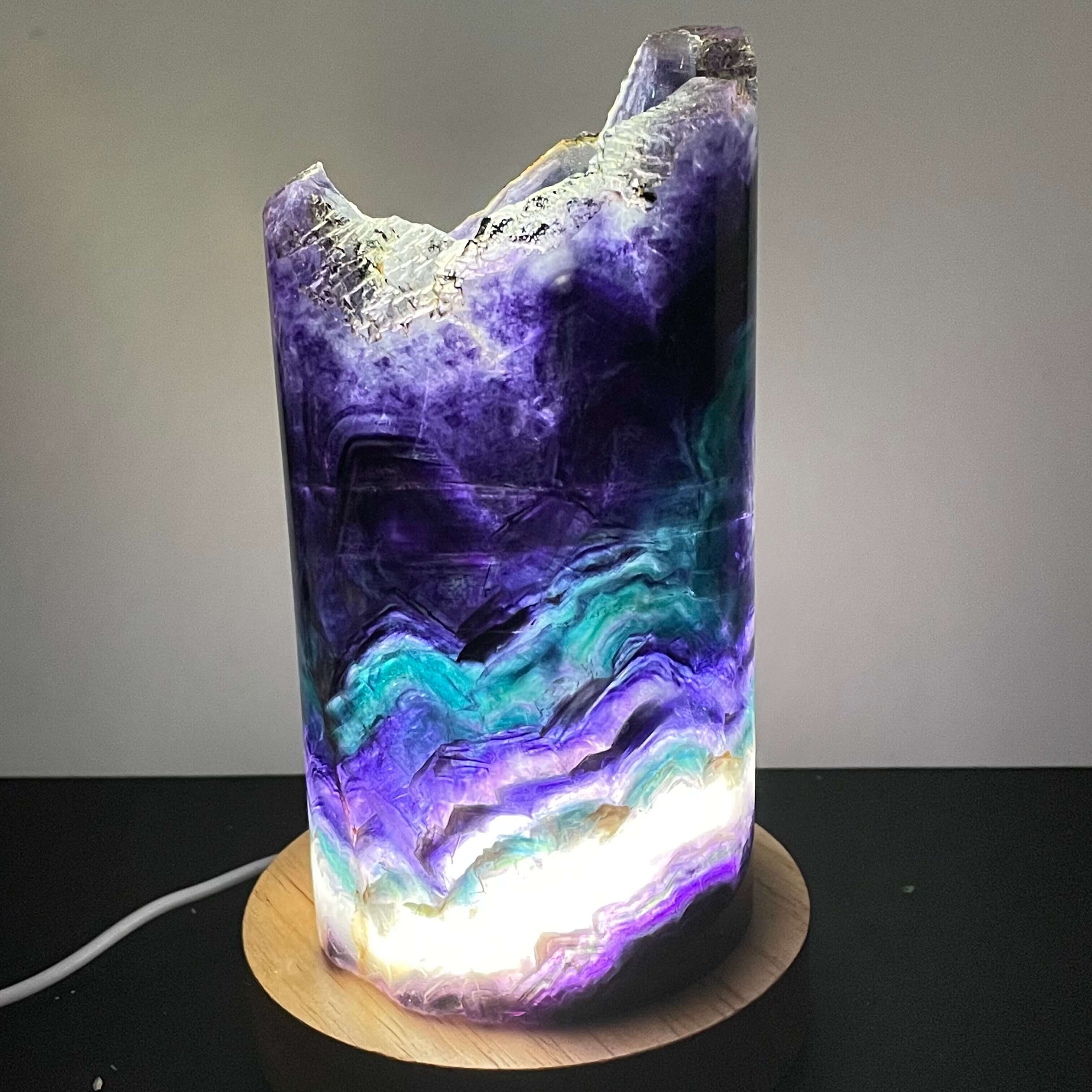 Regenbogen-Fluoritlampe