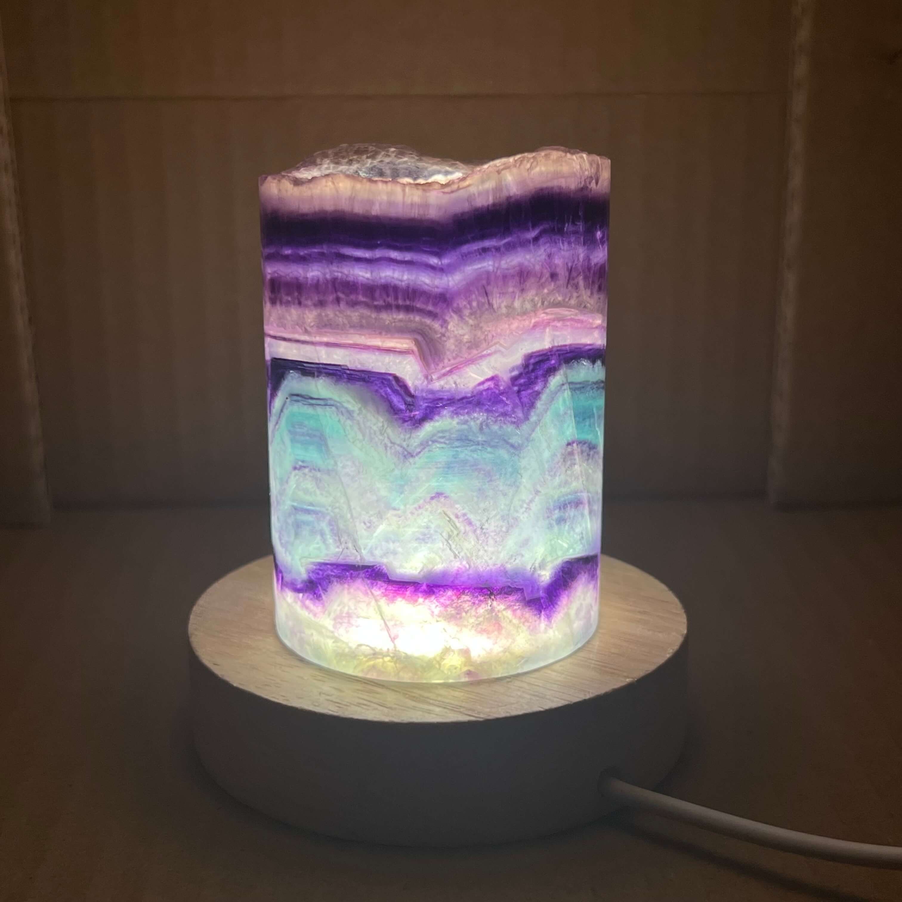 Regenbogen-Fluoritlampe