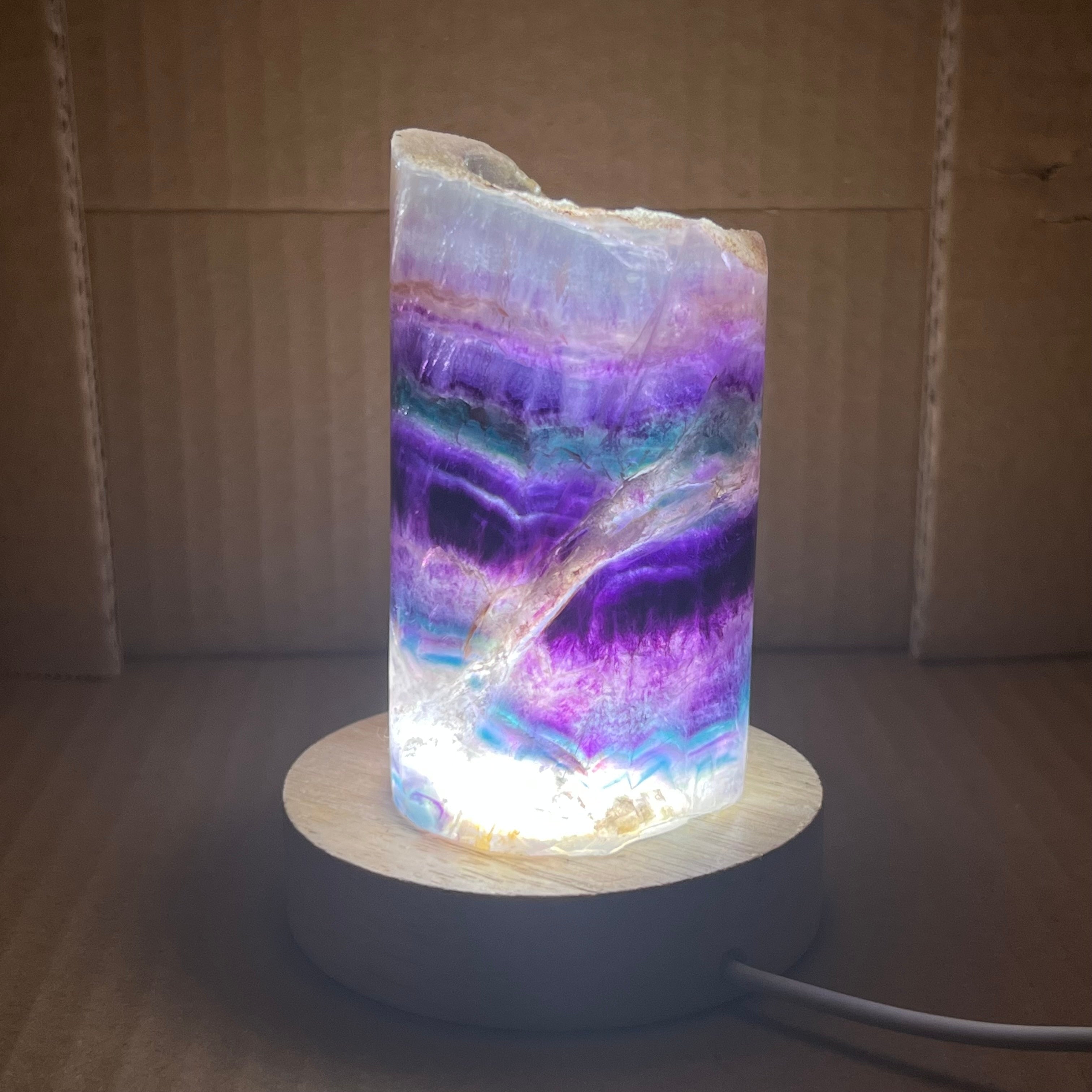 Regenbogen-Fluoritlampe
