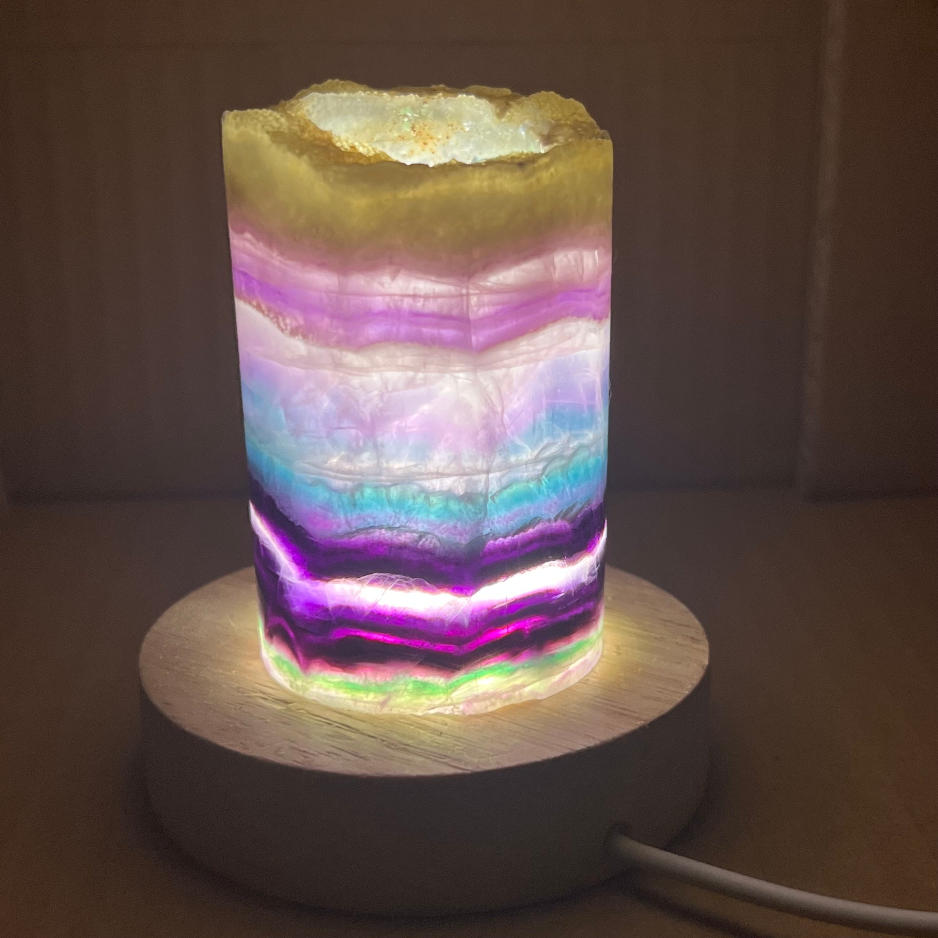 Regenbogen-Fluoritlampe