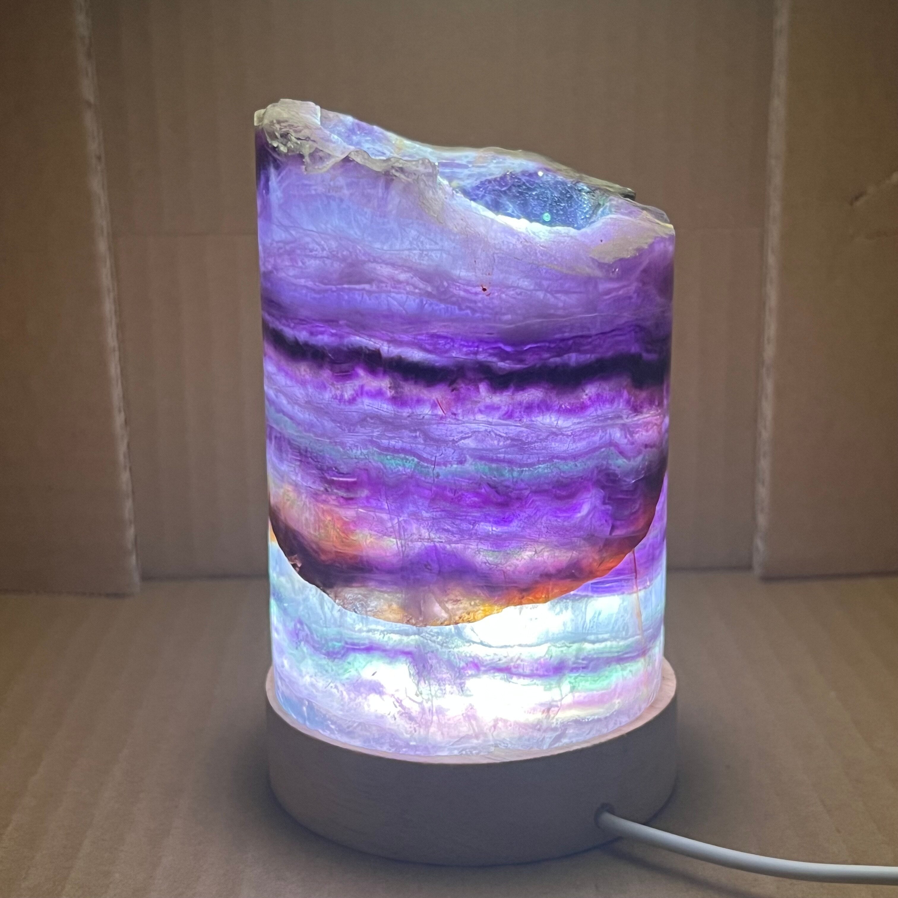 Regenbogen-Fluoritlampe