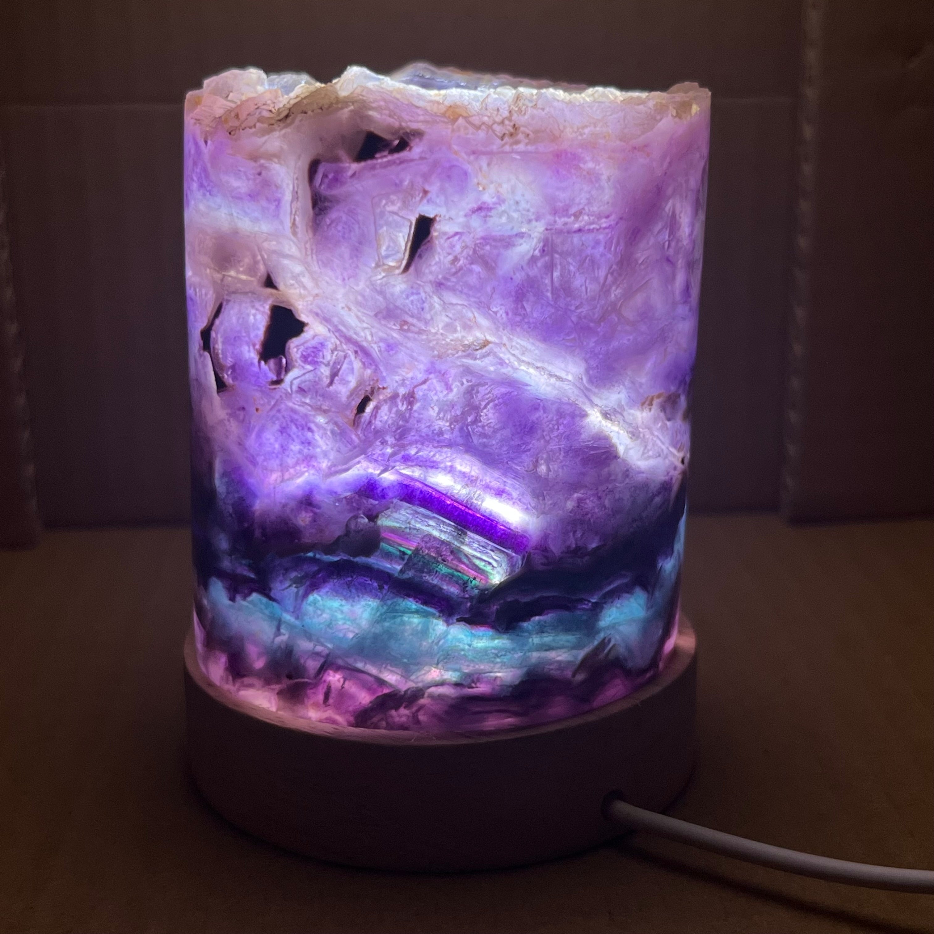 Regenbogen-Fluoritlampe