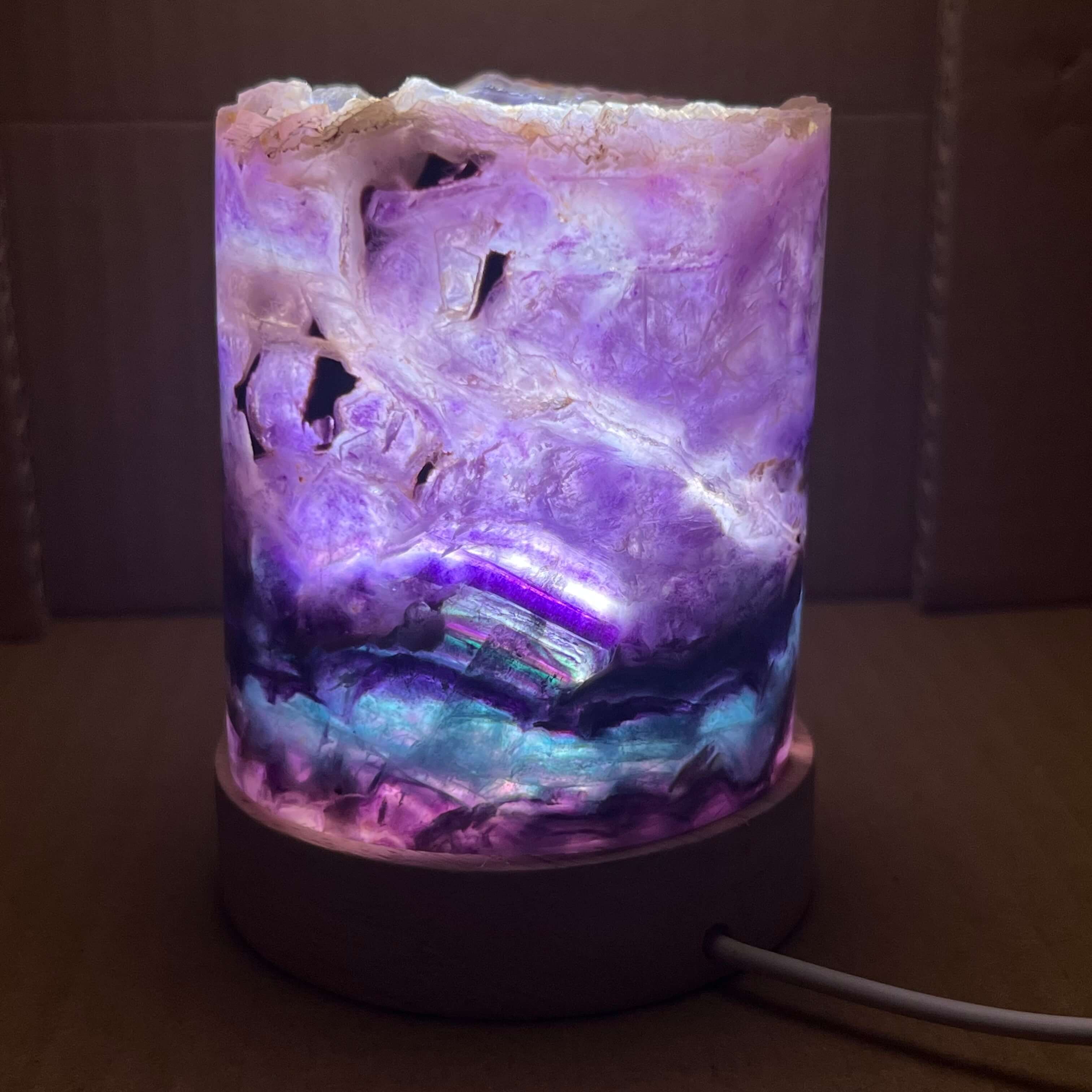 Regenbogen-Fluoritlampe
