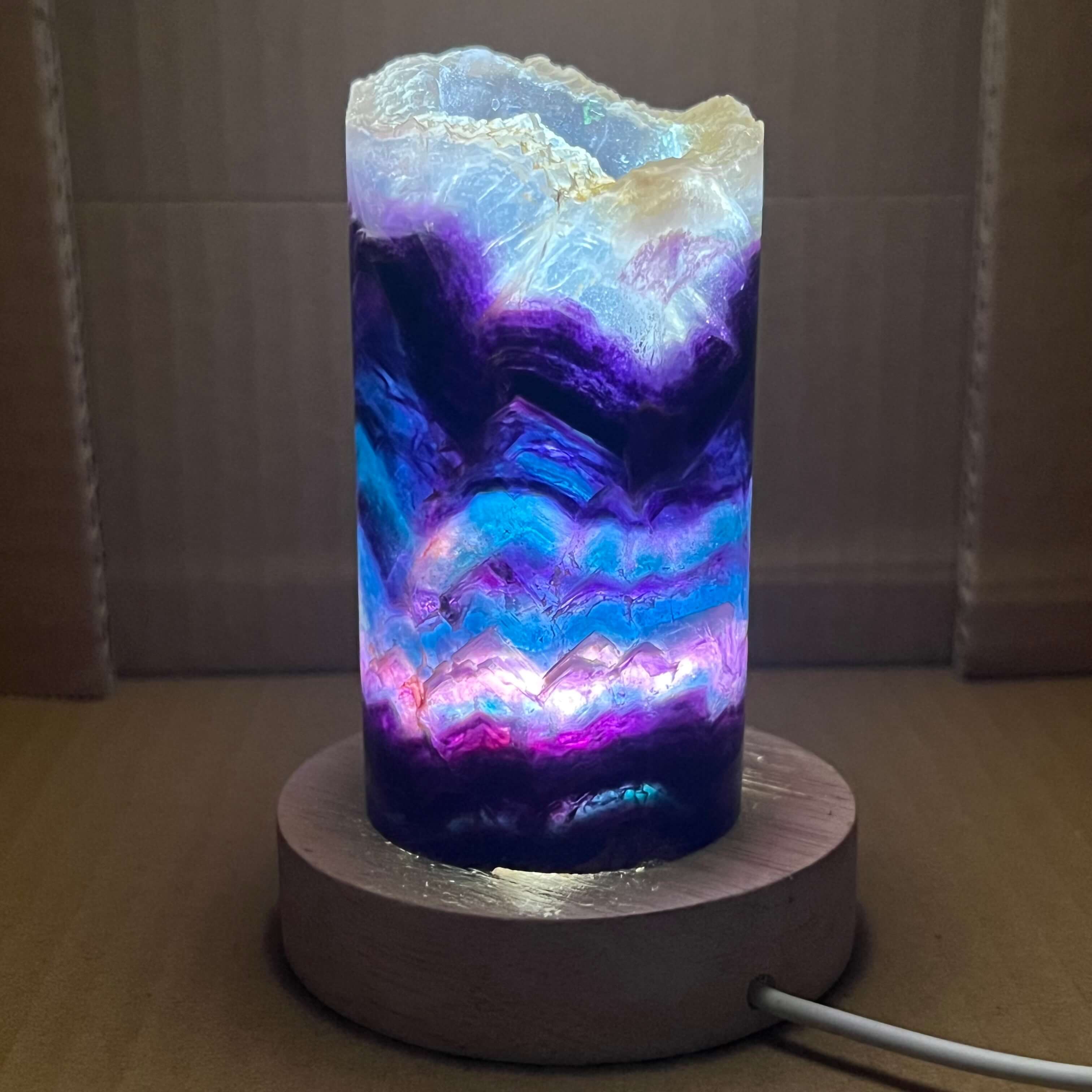 Regenbogen-Fluoritlampe