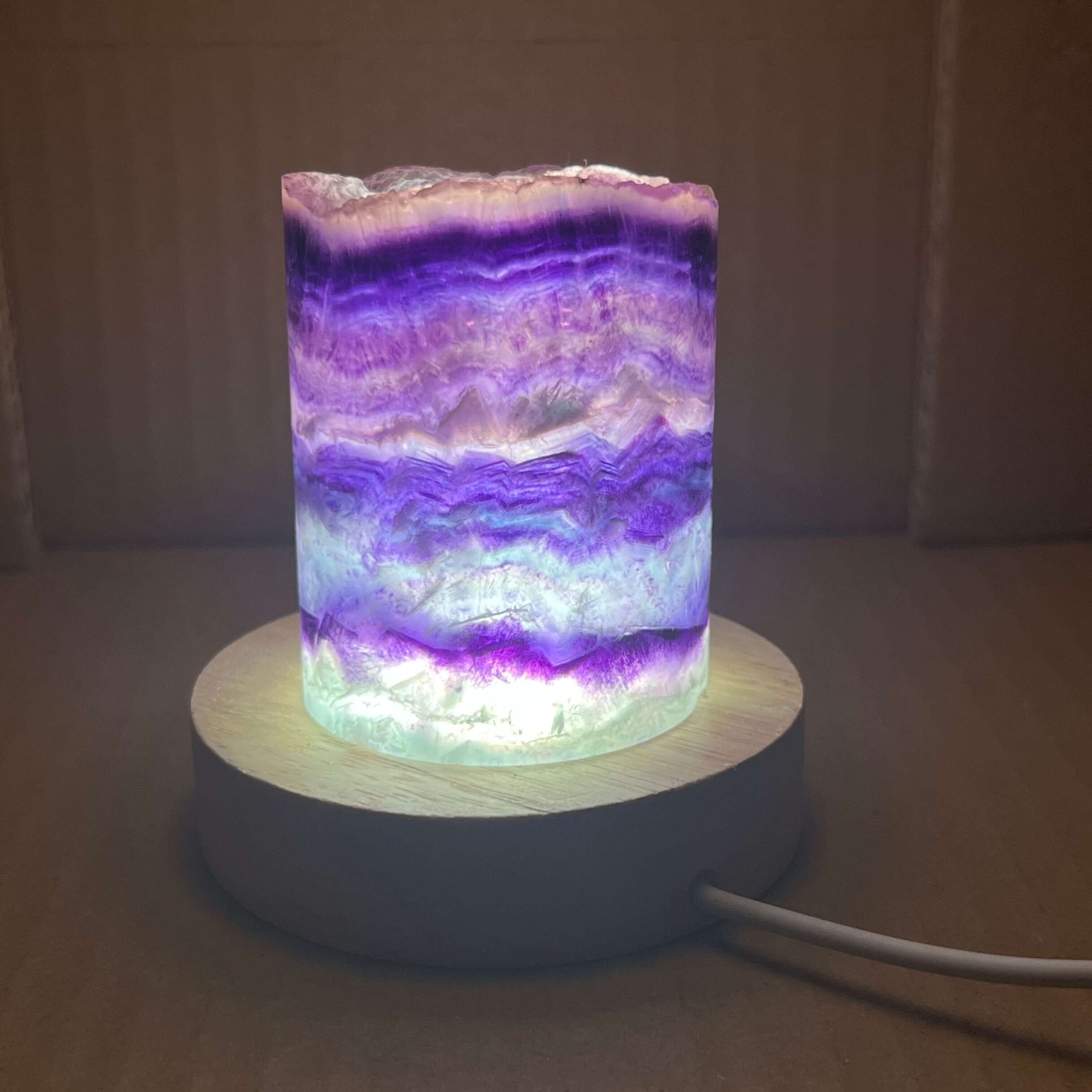 Regenbogen-Fluoritlampe