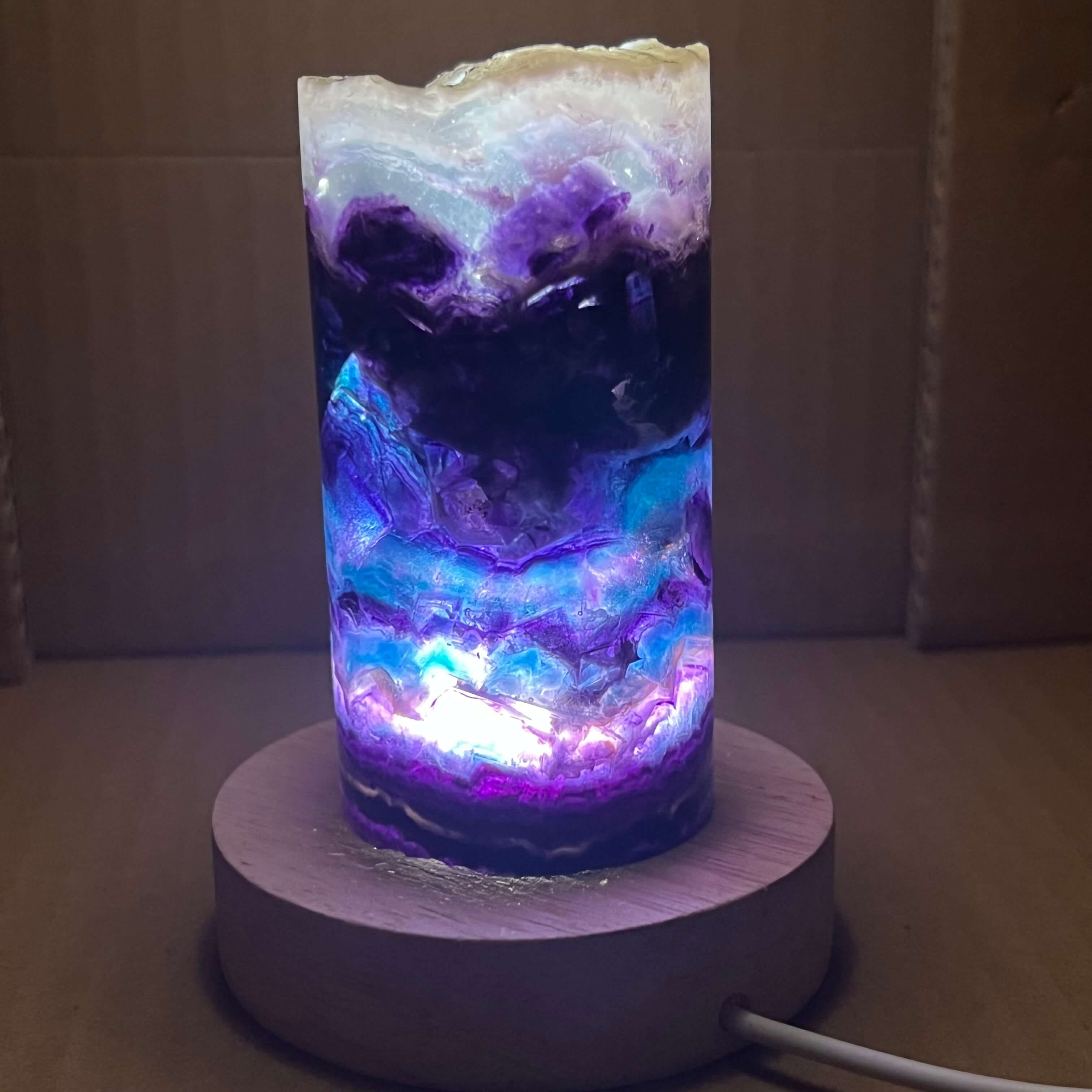 Regenbogen-Fluoritlampe