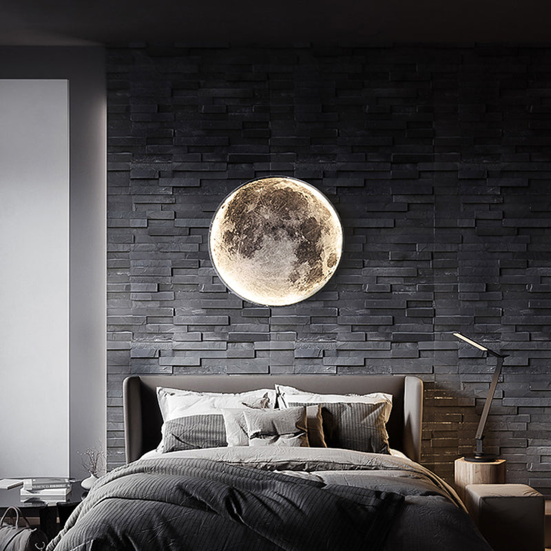 LED Mond Wandlampe Moon, Frontansicht