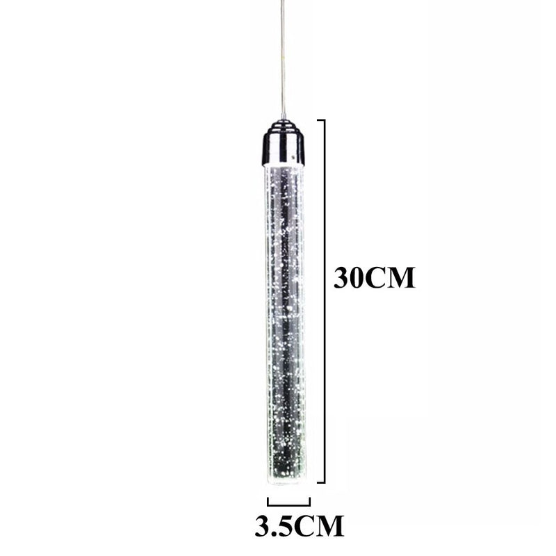 Kristall-LED-Pendelleuchte