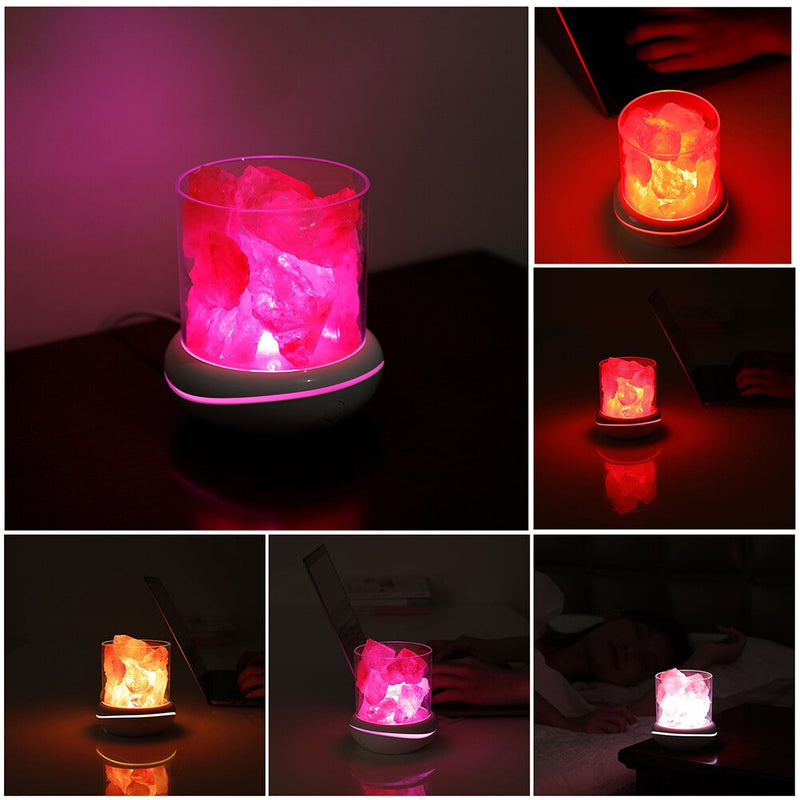 Salz Stein-lampe