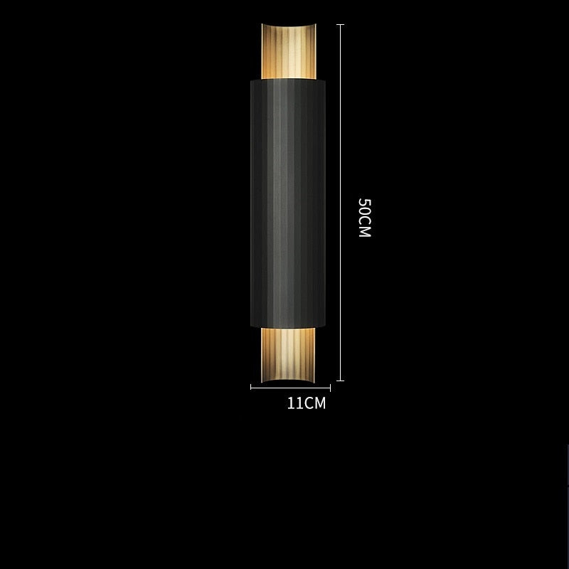 Kristall LED-Wandlampe