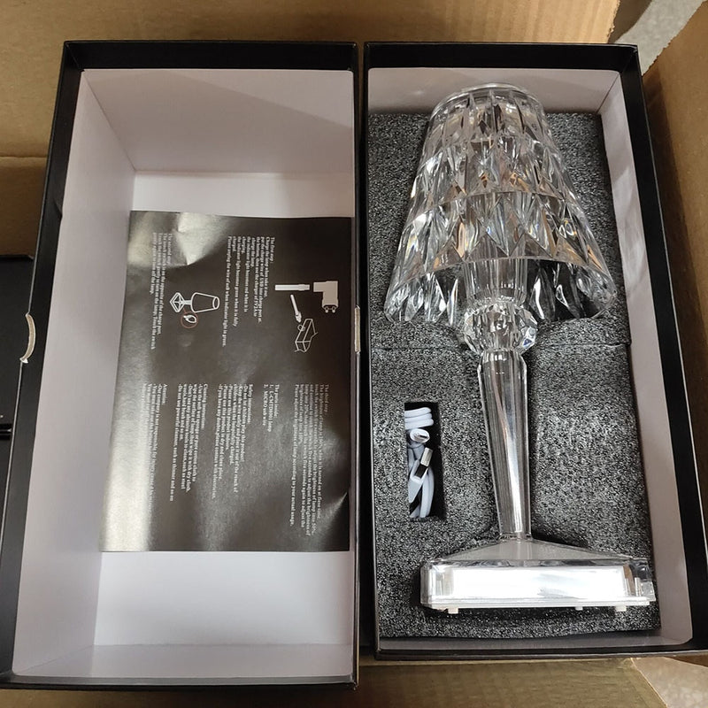 Kabellosen Kristalllampe