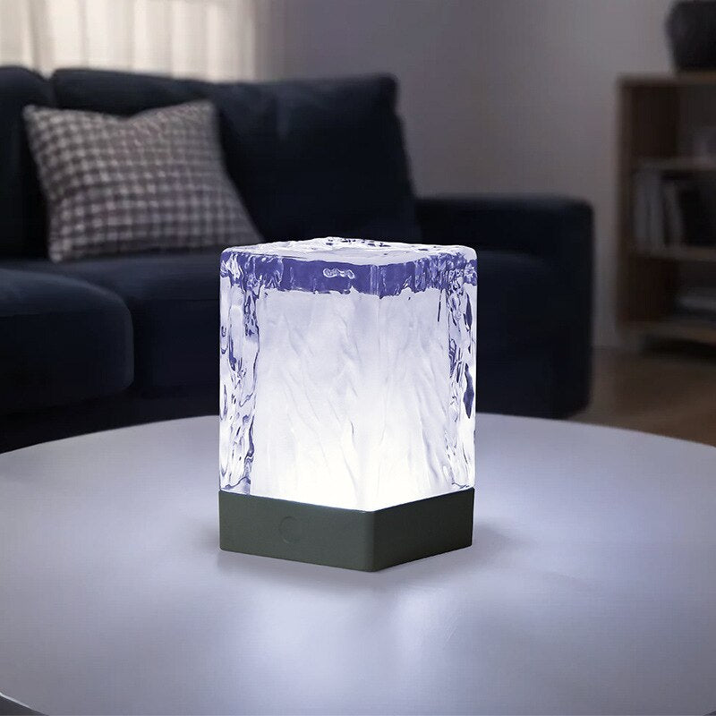 Gletscher Kristalllampe