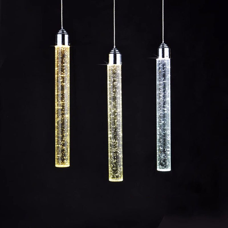 Kristall-LED-Pendelleuchte