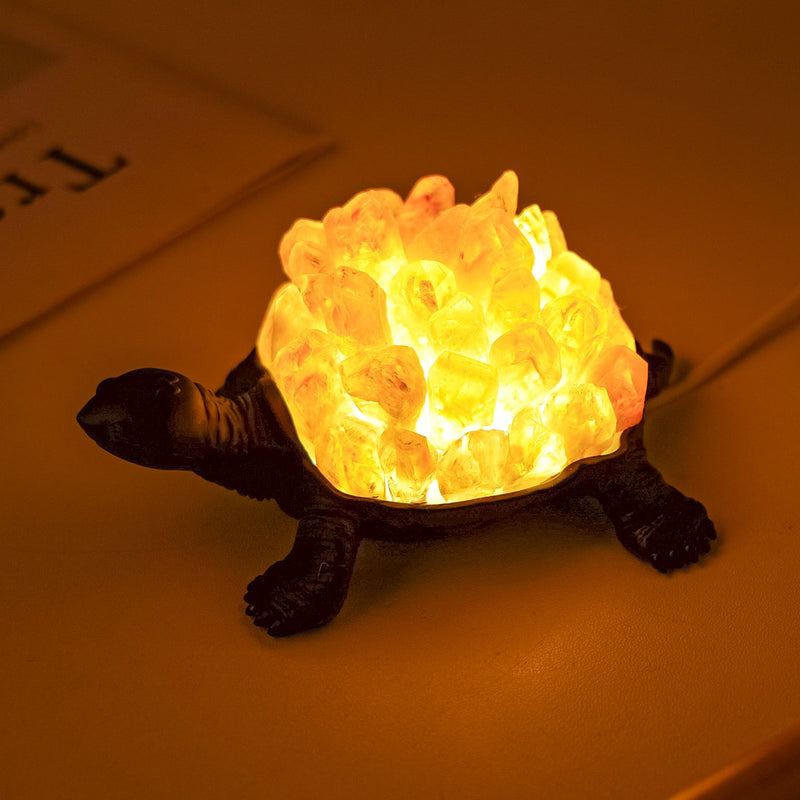 Schildkröten-Kristalllampe