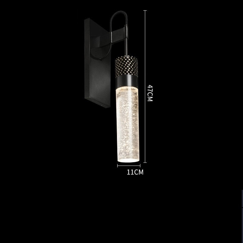 Kristall LED-Wandlampe