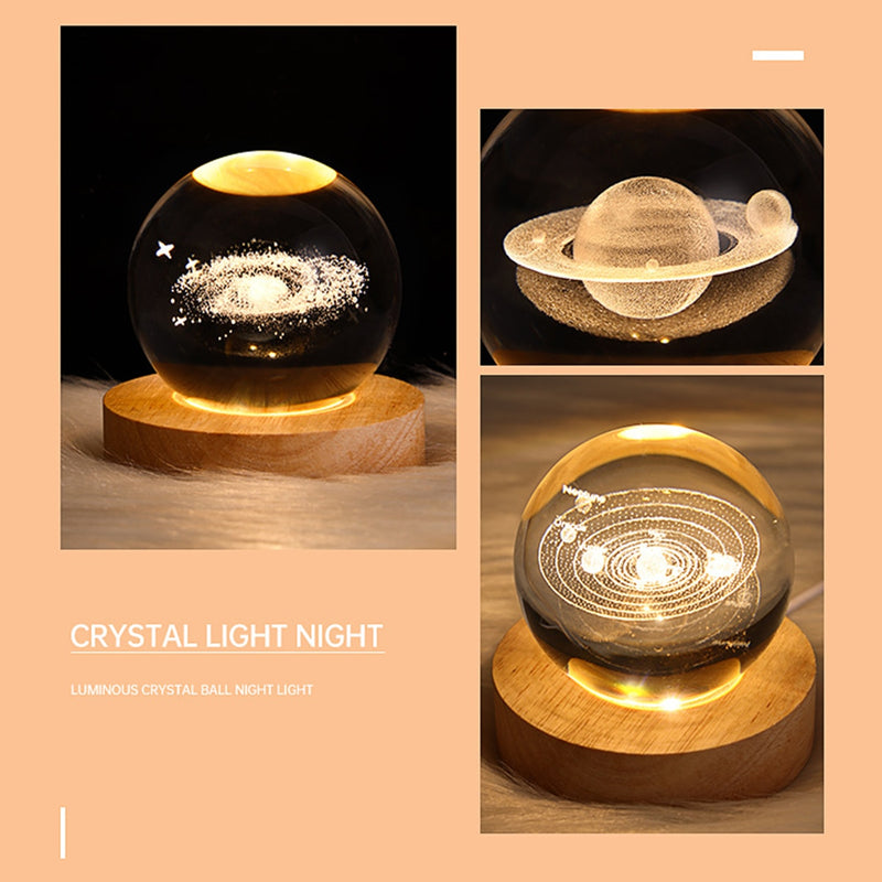 Planeten-Galaxie Lampe
