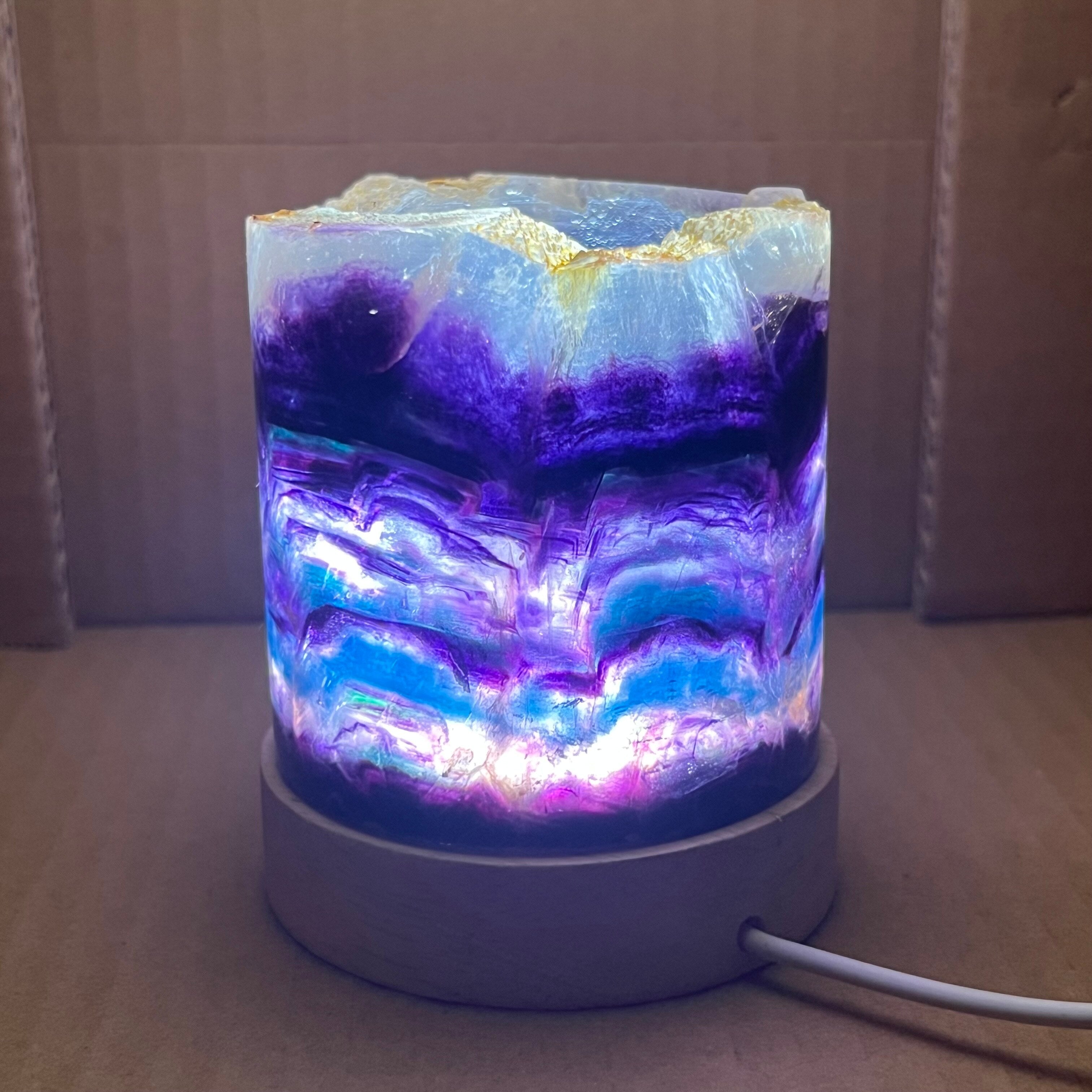 Regenbogen-Fluoritlampe
