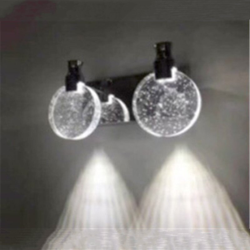 Kristall LED-Wandlampe