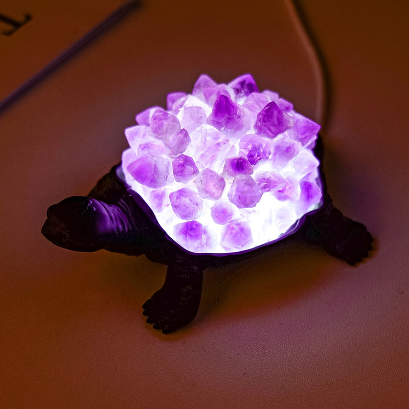 Schildkröten-Kristalllampe
