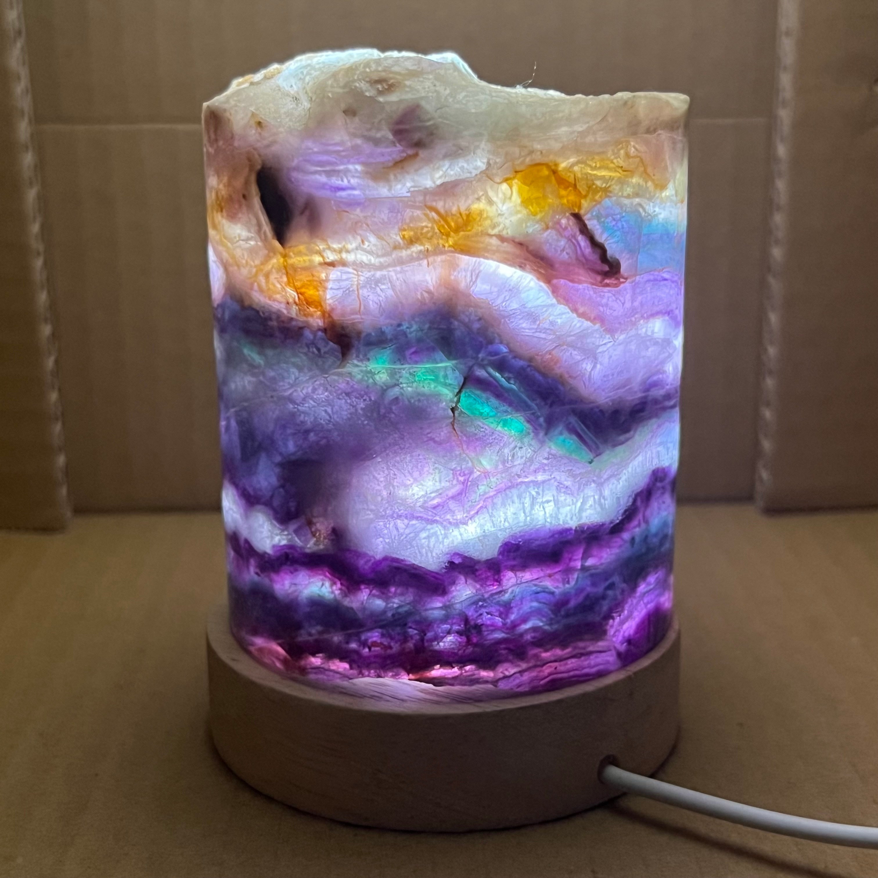 Regenbogen-Fluoritlampe