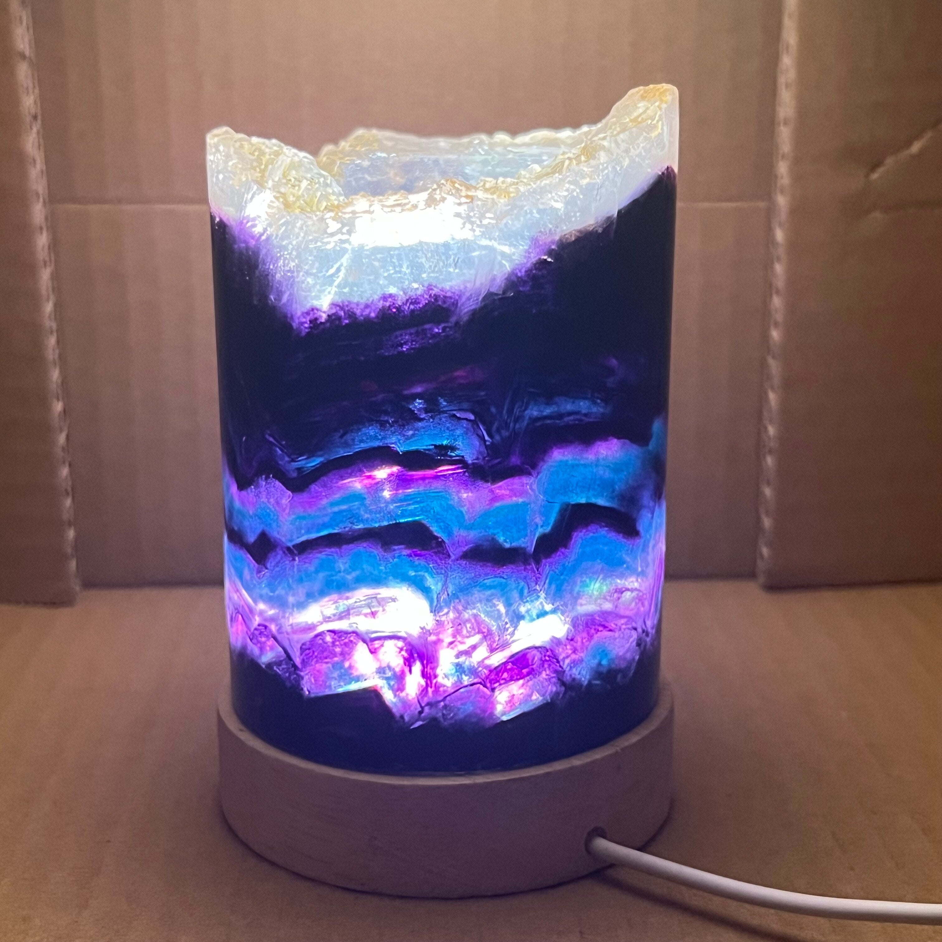 Regenbogen-Fluoritlampe