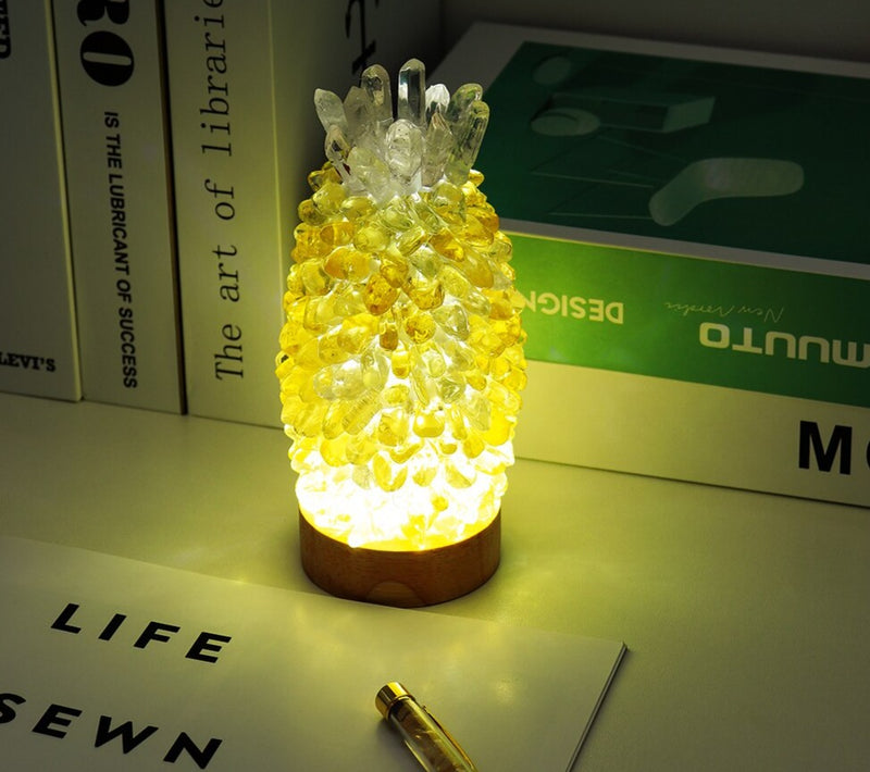 Quarz Kristalllampe