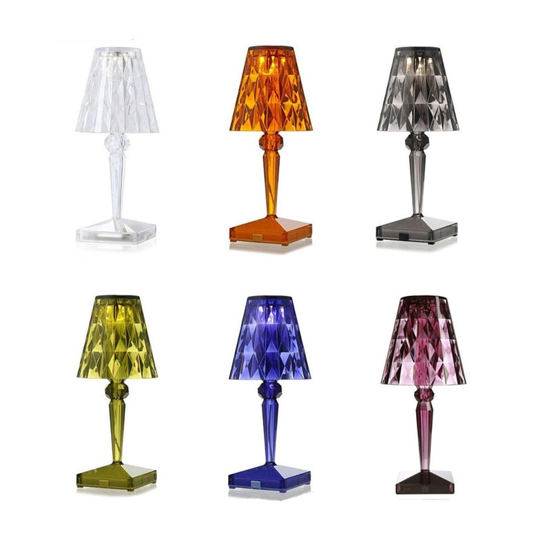 Kabellosen Kristalllampe