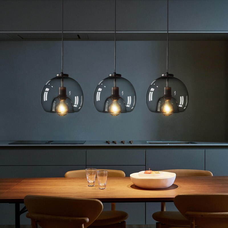 Glas LED Pendellampe Vetro Lampe stilvoll